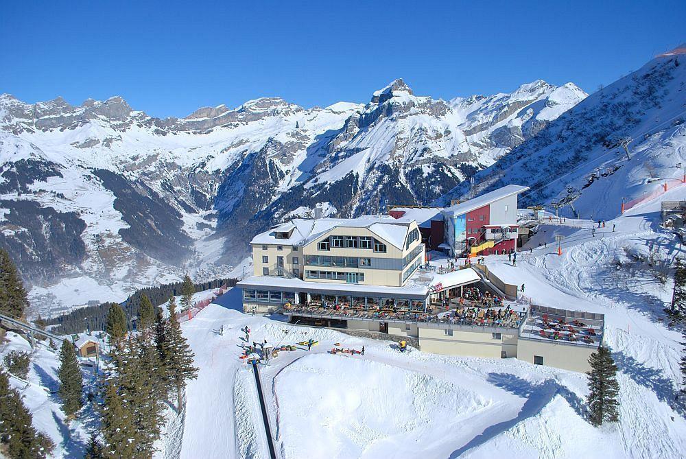 Berghotel Truebsee - Accessible Only By Cable Car Engelberg Bagian luar foto
