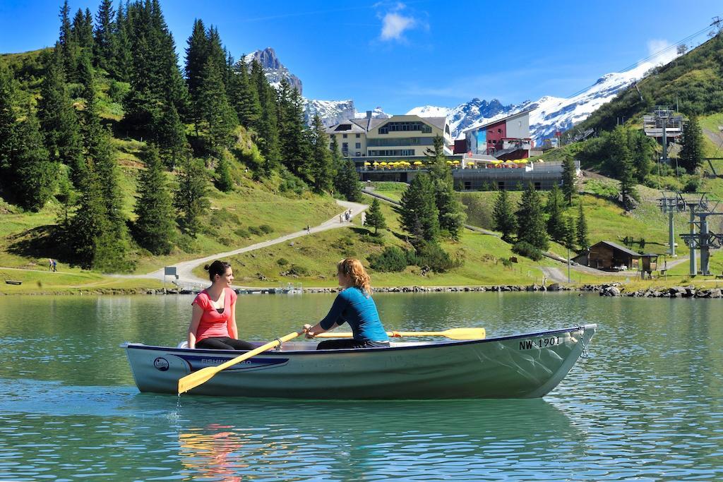 Berghotel Truebsee - Accessible Only By Cable Car Engelberg Bagian luar foto